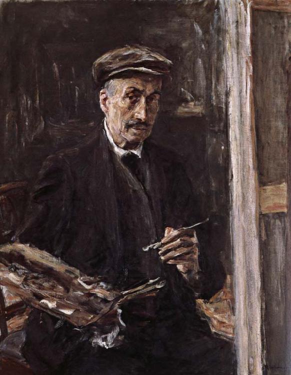 Max Liebermann Self-Portrait with Cap china oil painting image